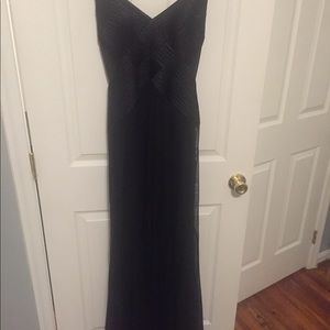 Black Halter Cache Gown